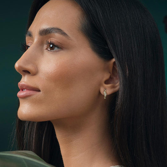 Clogau 1854 Past Present Future Diamond Earrings Rose Gold Clogau 1854 Past Present Future Diamond Earrings Rose Gold