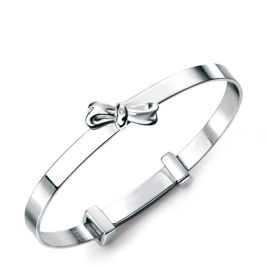 Diamond Bow Bangle White Gold Diamond Bow Bangle White Gold