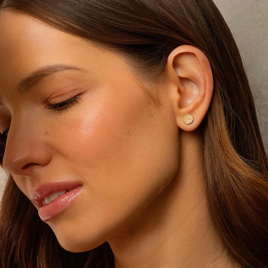 Clogau 9ct Yellow Gold Tree of Life Insignia Stud Earrings Yellow Gold Clogau 9ct Yellow Gold Tree of Life Insignia Stud Earrings Yellow Gold