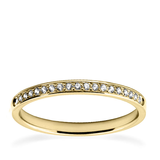 0.20ct Diamond Grain Set Eternity Ring Yellow Gold 0.20ct Diamond Grain Set Eternity Ring Yellow Gold