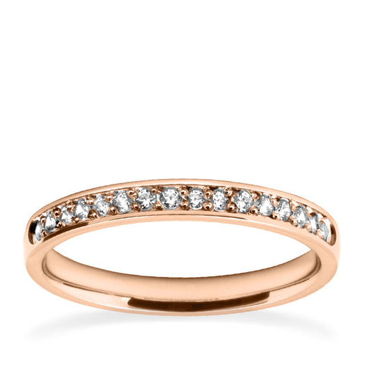 0.25ct Diamond Grain Set Eternity Ring Rose Gold 0.25ct Diamond Grain Set Eternity Ring Rose Gold