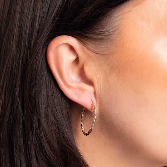 9ct Yellow Gold Rope Twist Hoop Earrings 9ct Yellow Gold Rope Twist Hoop Earrings 9ct Yellow Gold Rope Twist Hoop Earrings 9ct Yellow Gold Rope Twist Hoop Earrings