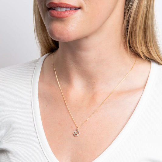 9ct Yellow Gold Fleur Diamond Drop Pendant 9ct Yellow Gold Fleur Diamond Drop Pendant 9ct Yellow Gold Fleur Diamond Drop Pendant 9ct Yellow Gold Fleur Diamond Drop Pendant