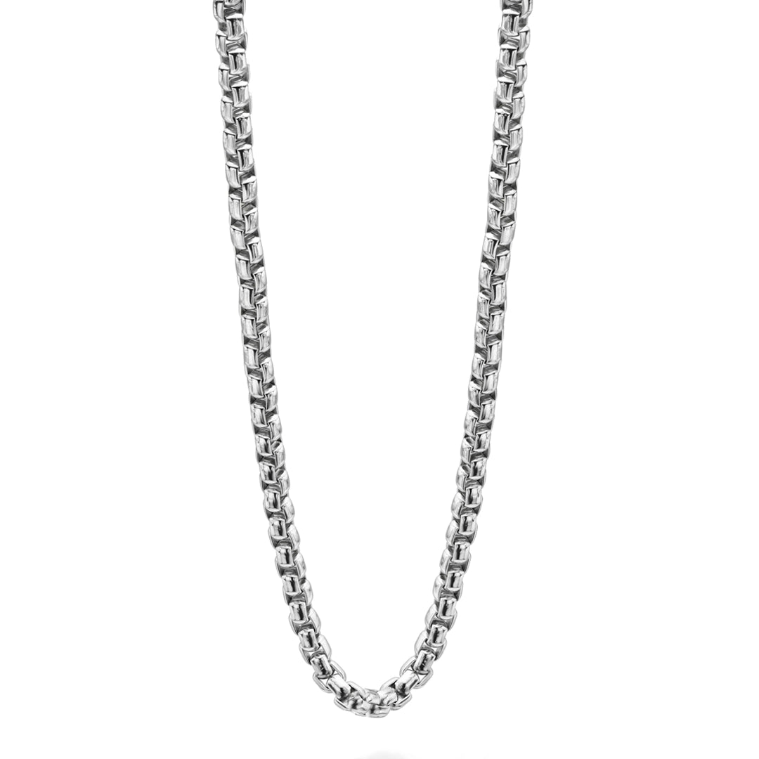 Fred Bennett Mens Stainless Steel Large Belcher Link Chain Necklace