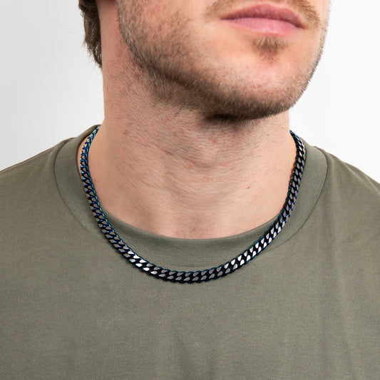 Fred Bennett Mens Blue Brushed Curb Chain Necklace Fred Bennett Mens Blue Brushed Curb Chain Necklace Fred Bennett Mens Blue Brushed Curb Chain Necklace Fred Bennett Mens Blue Brushed Curb Chain Necklace