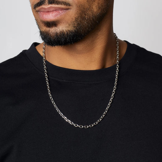 Fred Bennett Mens Stainless Steel Cable Link Necklace Fred Bennett Mens Stainless Steel Cable Link Necklace Fred Bennett Mens Stainless Steel Cable Link Necklace Fred Bennett Mens Stainless Steel Cable Link Necklace