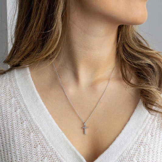 Kit Heath Signature Skript Capital T Initial Sterling Silver Necklace White Gold Kit Heath Signature Skript Capital T Initial Sterling Silver Necklace White Gold
