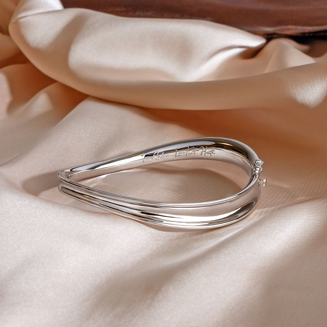 Kit Heath Serenity Small/Medium Sterling Silver Bangle
