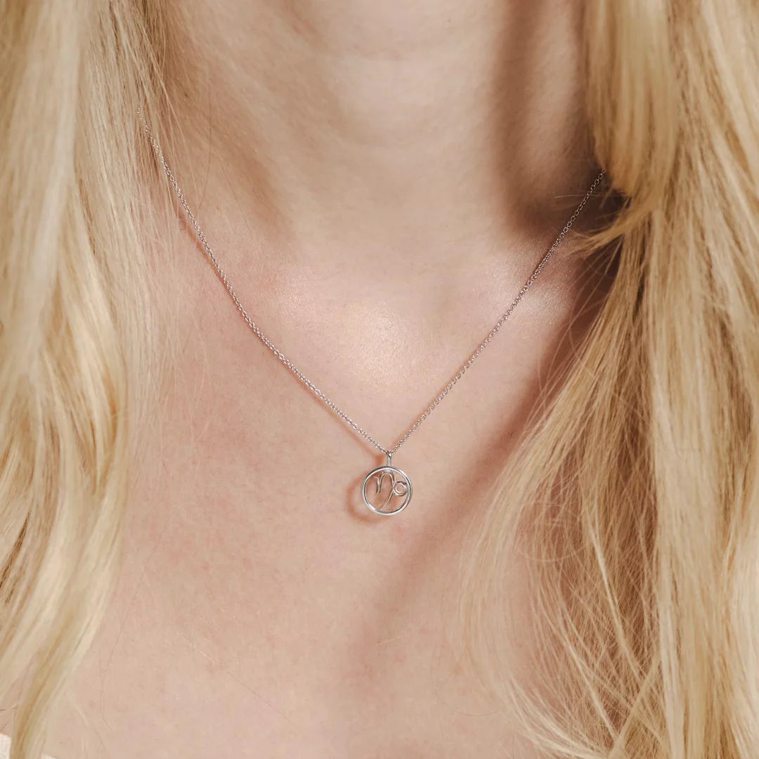 Kit Heath Celeste Capricon Zodiac Sterling Silver Necklace