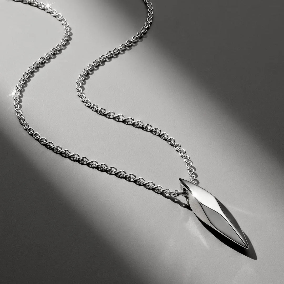 Kit Heath Glint Midi Sterling Silver Necklace