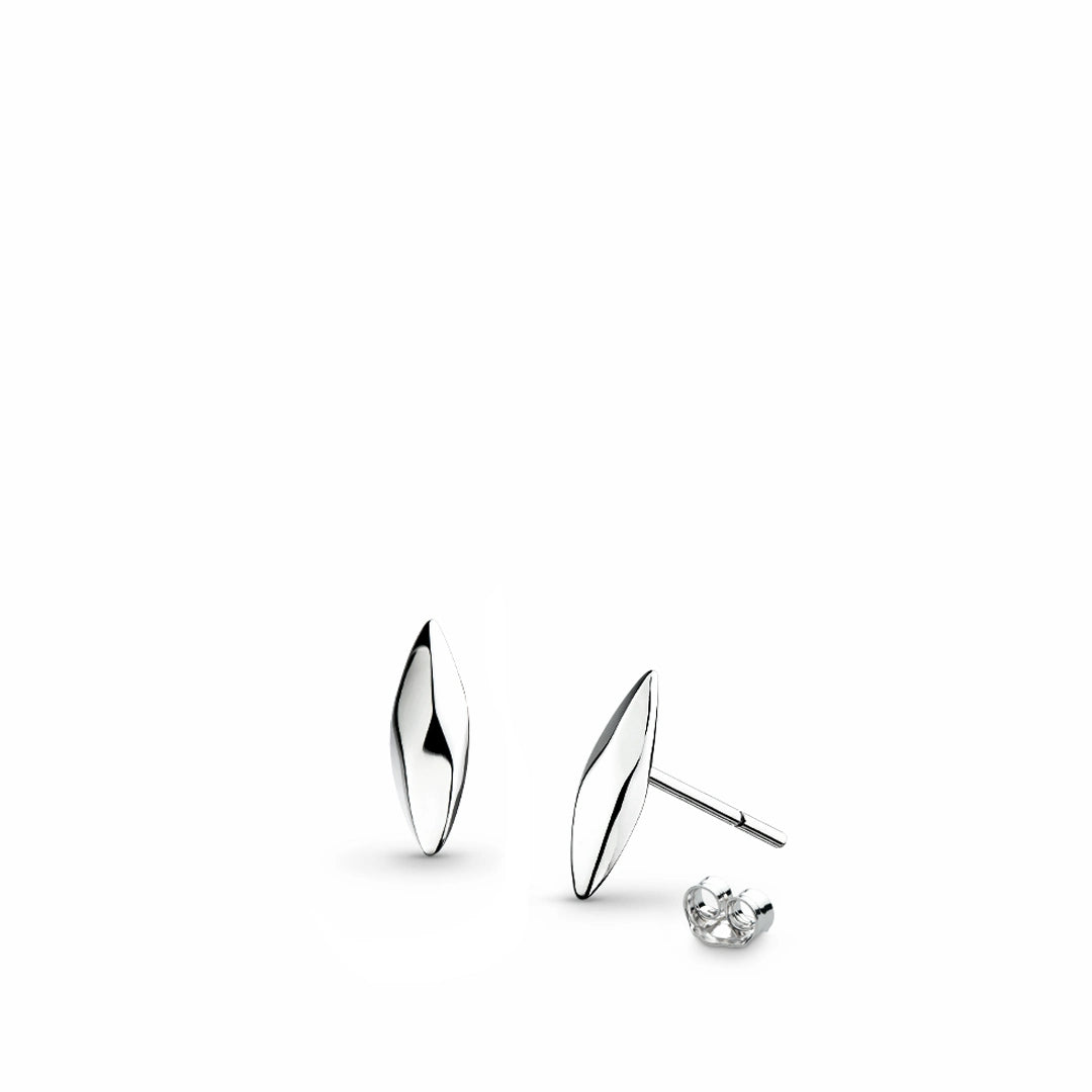 Kit Heath Glint Sterling Silver Stud Earrings
