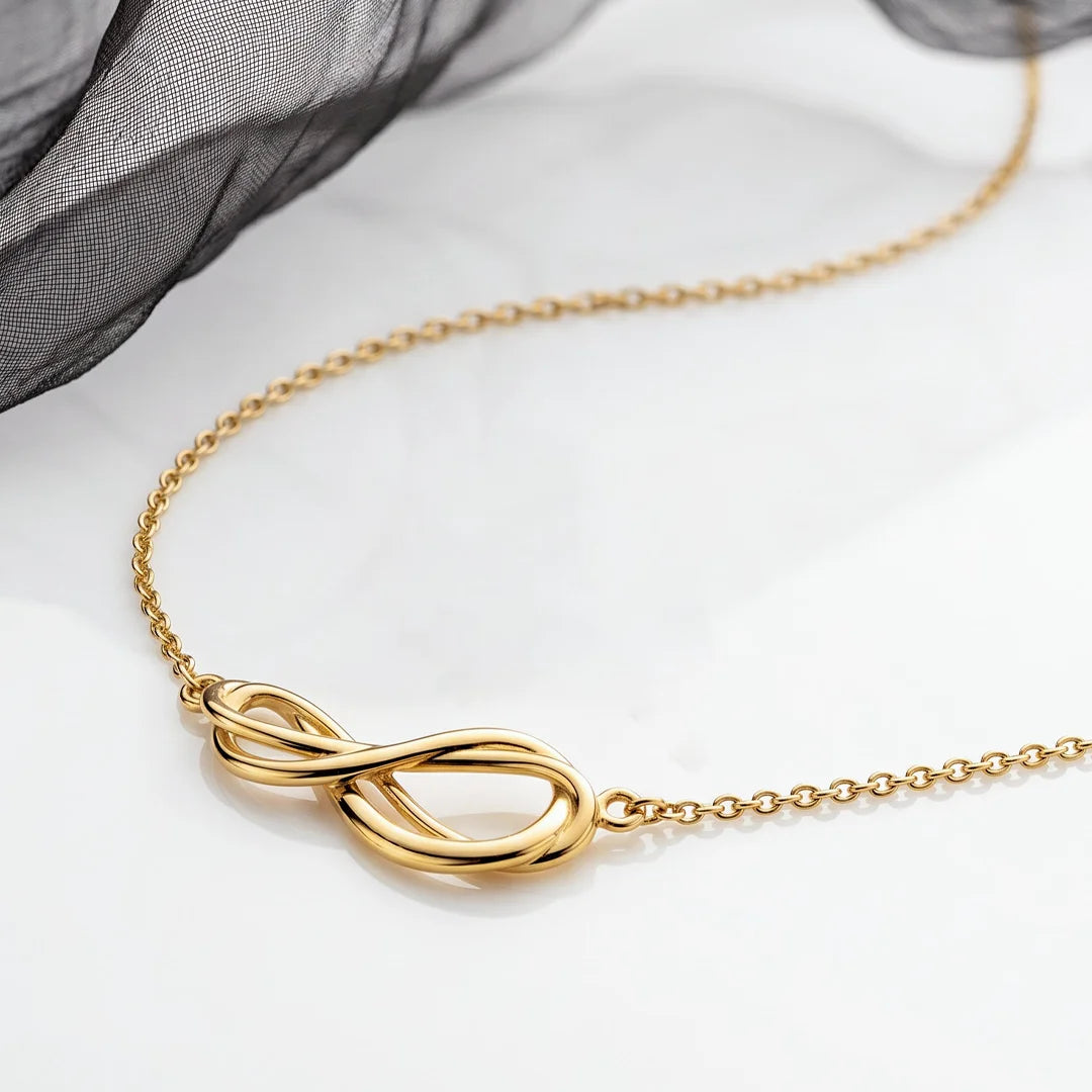Kit Heath Infinity Mini Golden Necklet