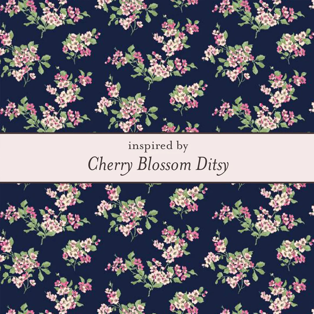Laura Ashley MOP Cherry Blossom Ditsy Sterling Silver Necklace