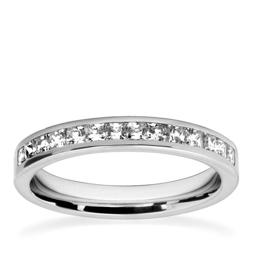 0.55CT Princess Cut Diamond Eternity Ring White Gold 0.55CT Princess Cut Diamond Eternity Ring White Gold
