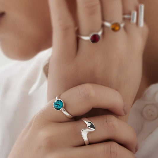 Twist Ring White Gold Twist Ring White Gold