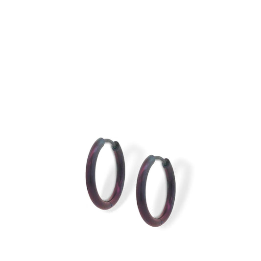 Orb Halo Medium Hinged Hoop Earrings Orb Halo Medium Hinged Hoop Earrings