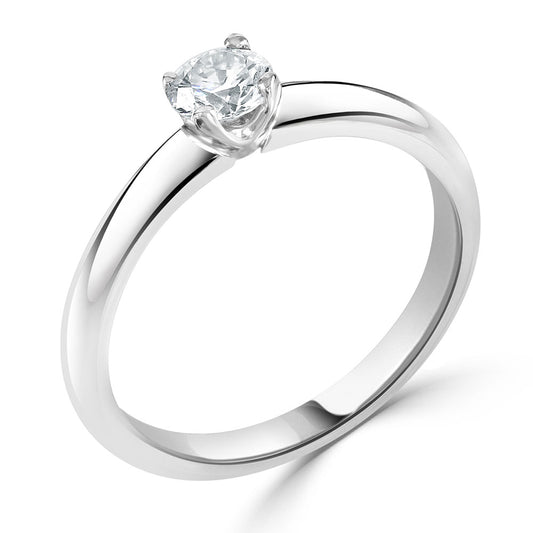 0.33CT Diamond Engagement Ring White Gold 0.33CT Diamond Engagement Ring White Gold