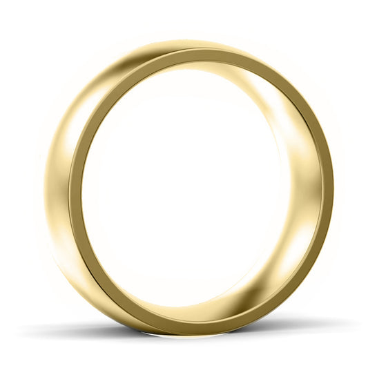 7mm Classic Court Heavy Weight Wedding Ring Yellow Gold 7mm Classic Court Heavy Weight Wedding Ring Yellow Gold