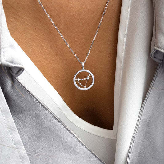 Celeste Constellation Capricorn Necklace White Gold Celeste Constellation Capricorn Necklace White Gold