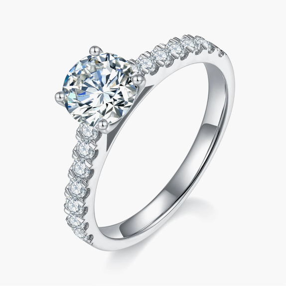 Amethyst White Gold