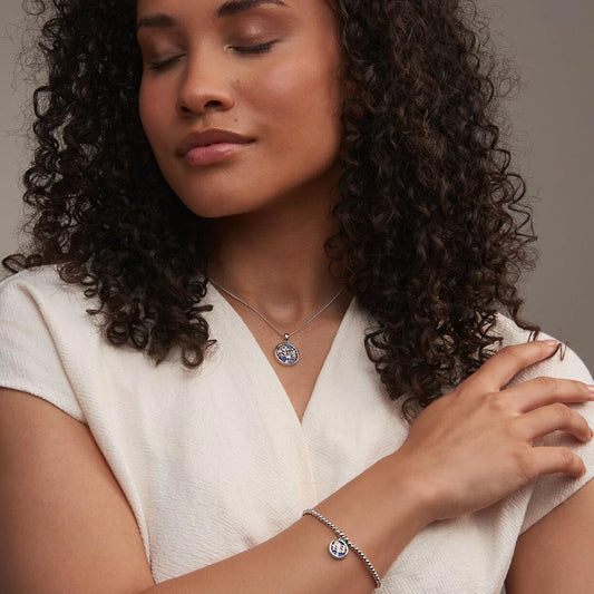 Clogau Tree Of Life Mother of Pearl Affinity Bracelet White Gold