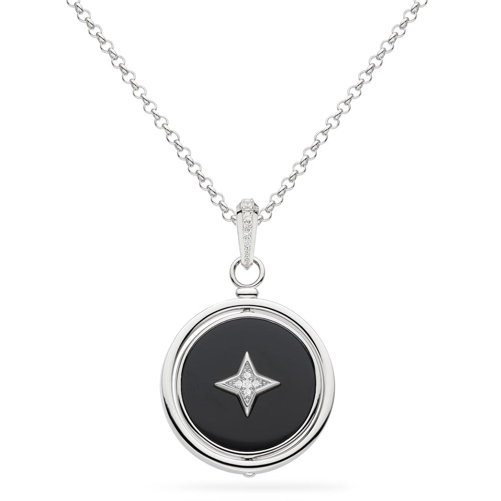 Kit Heath Revival Astoria Nocturne Spinner Necklace