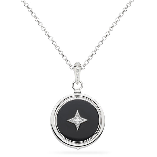 Kit Heath Revival Astoria Nocturne Spinner Necklace