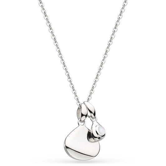 Kit Heath Coast June Birthstone Moonstone Tag Necklace
