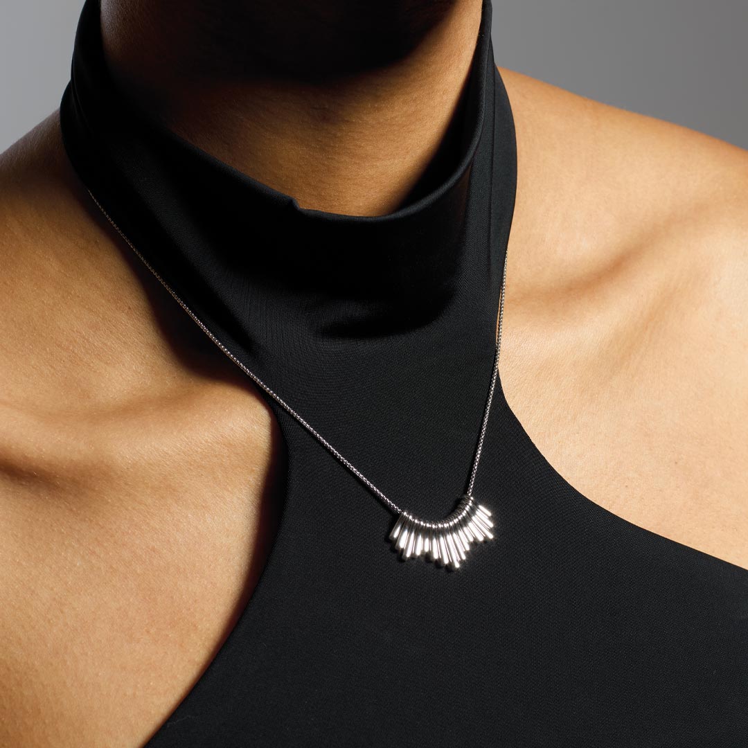Kit Heath Array Sterling Silver Luxe Dangle Necklace