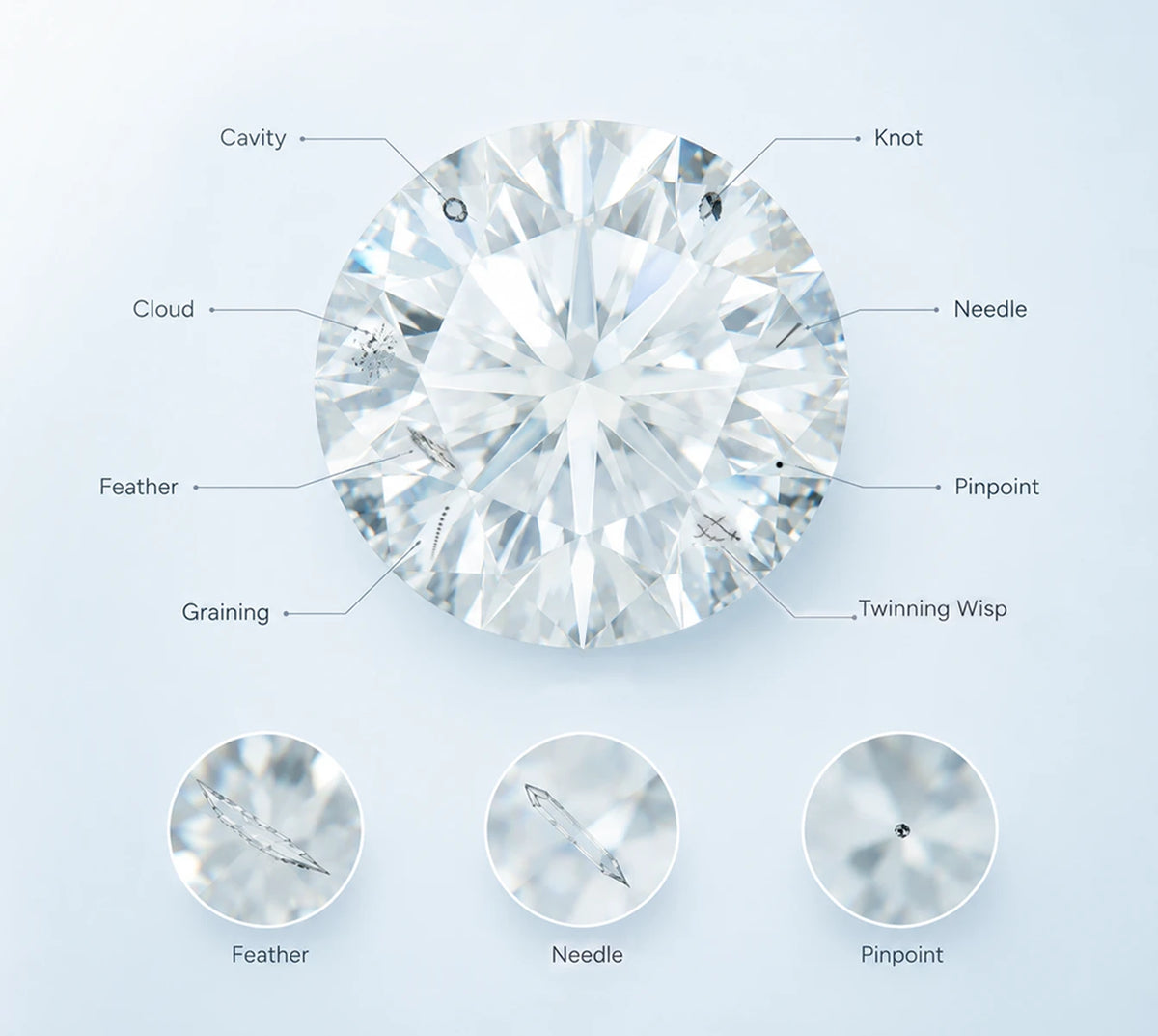 The Inner World of a Diamond