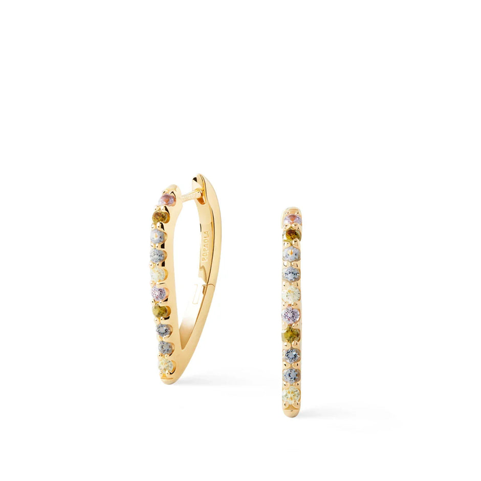 Pdpaola Multicolor Gloss Earrings