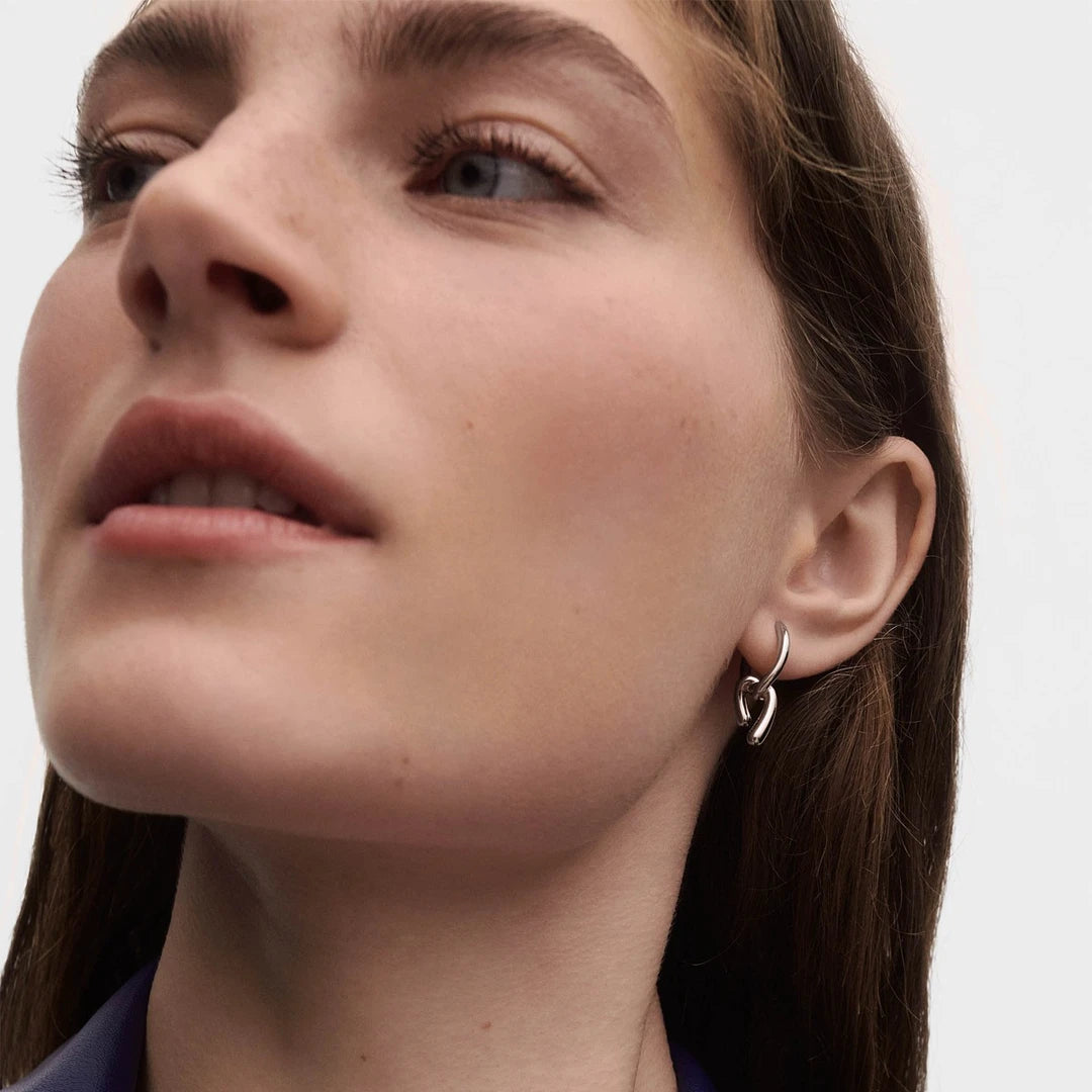 Pdpaola Mini Twist  Hoops Earrings