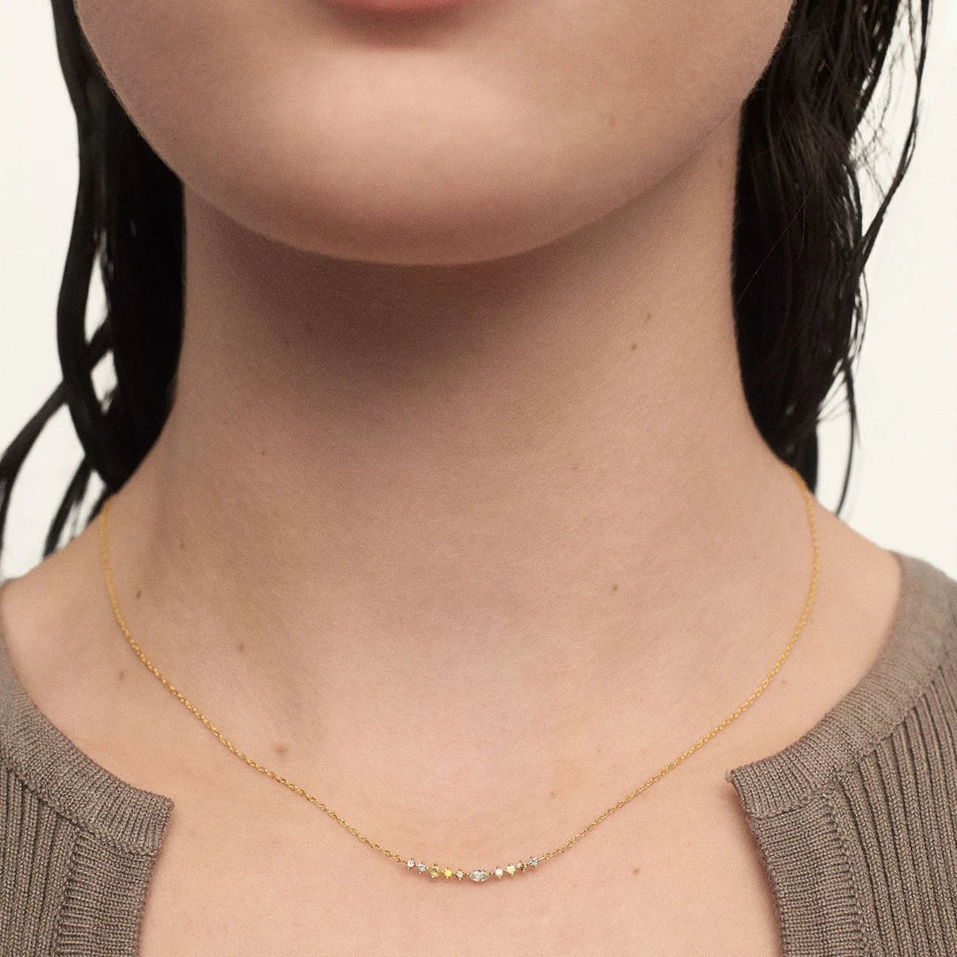 Pdpaola Lotus Necklace