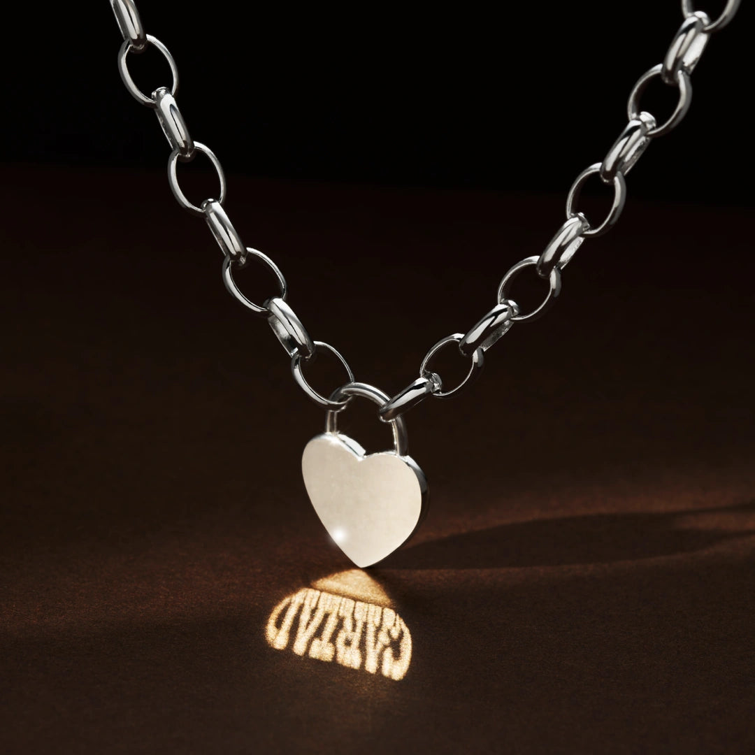 Clogau Cariad Sterling Silver Padlock Necklace