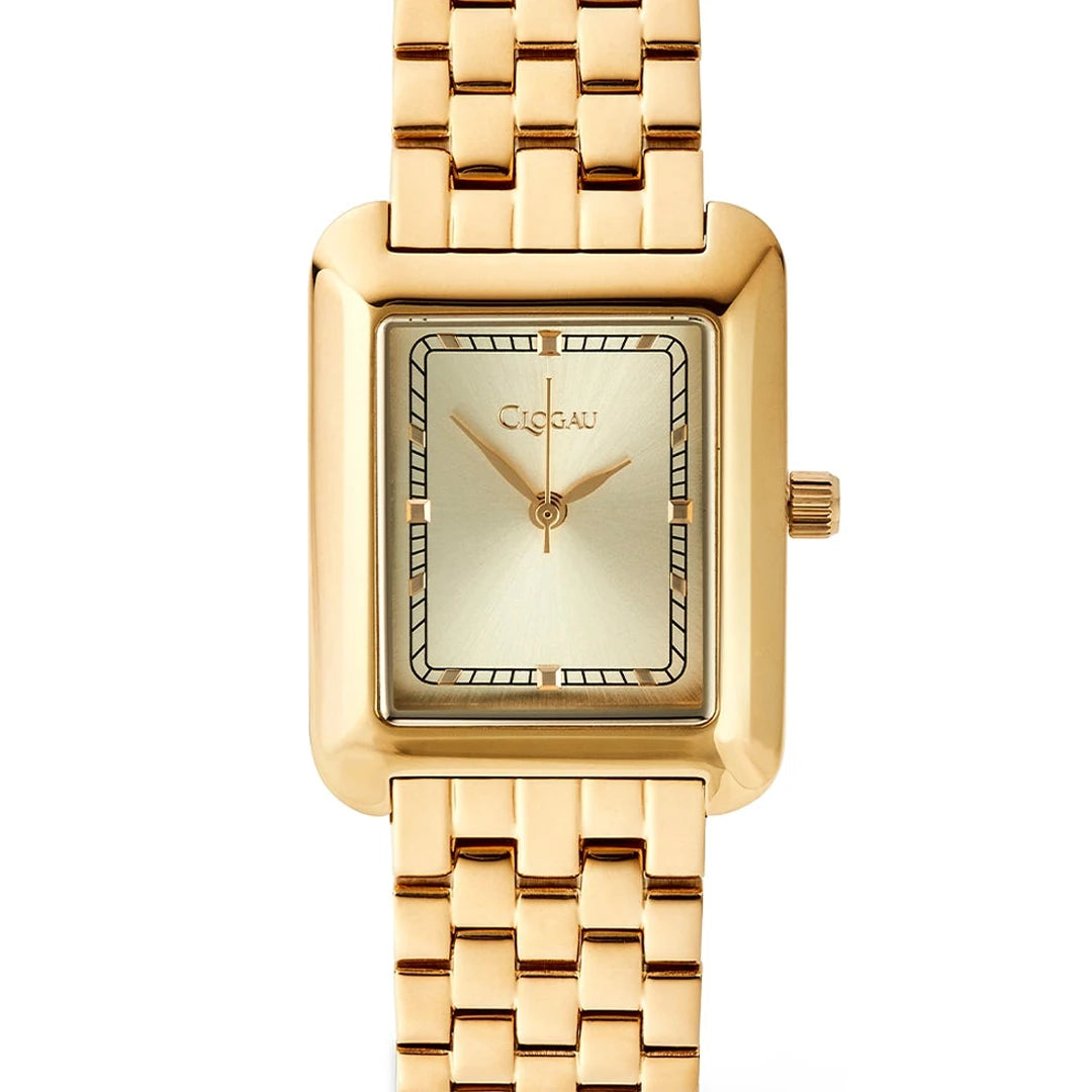 Clogau Crafnant Classic Stainless Steel Womens Gold Platted Watch