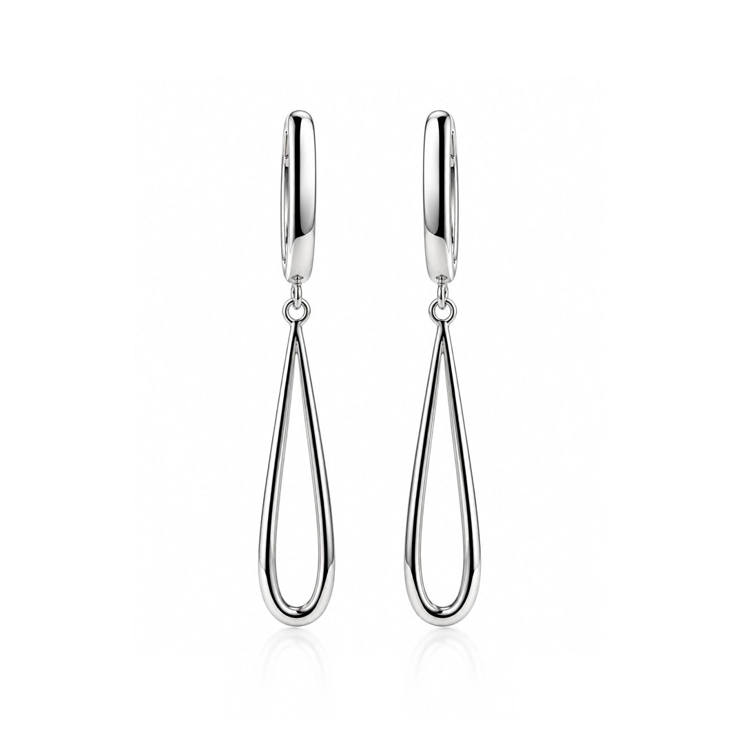 Cascade Drop Sterling Silver Earrings