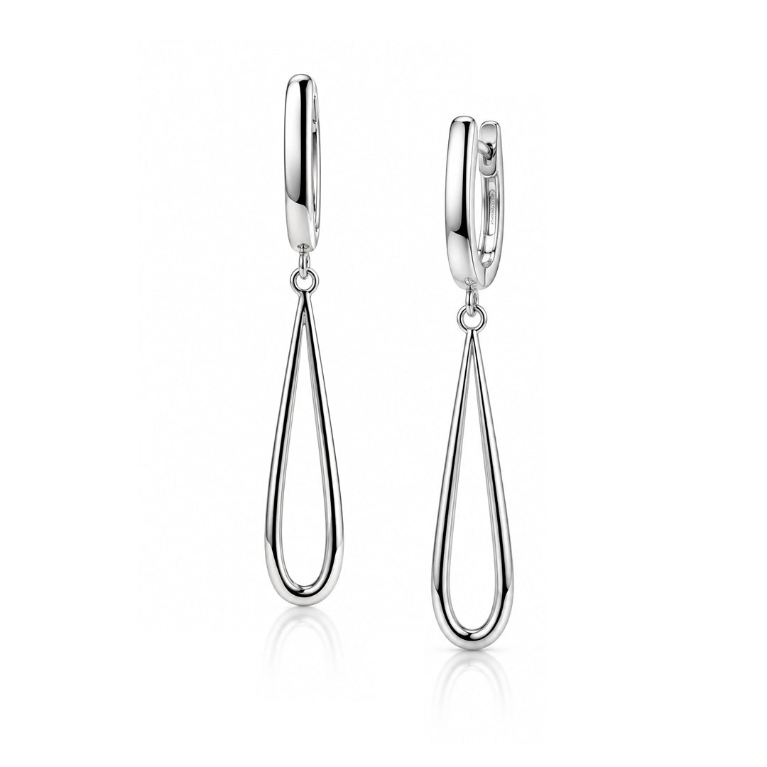 Cascade Drop Sterling Silver Earrings