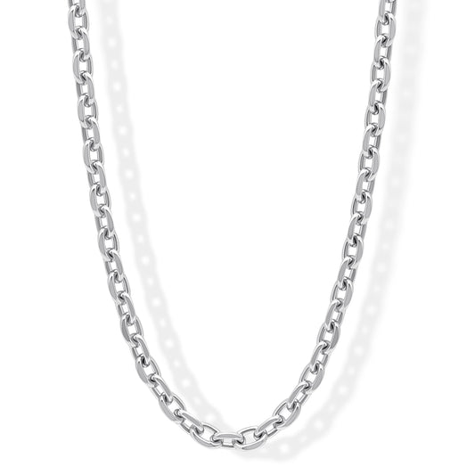 Fred Bennett Mens Stainless Steel Cable Link Necklace