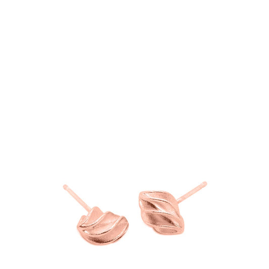 Verso Stud Earrings Rose Gold