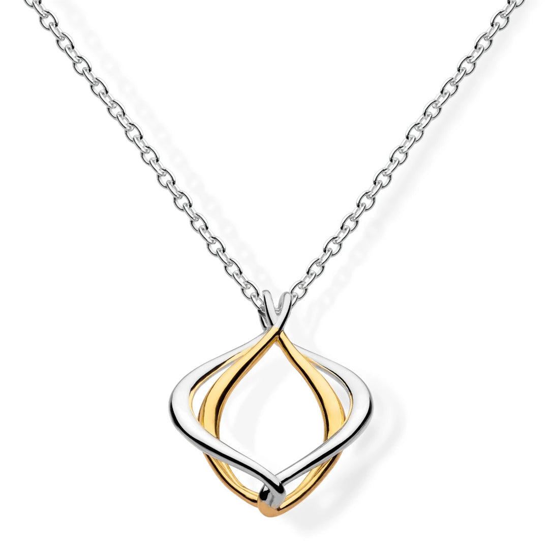 Kit Heath Sterling Silver Alicia Golden Petite Necklace