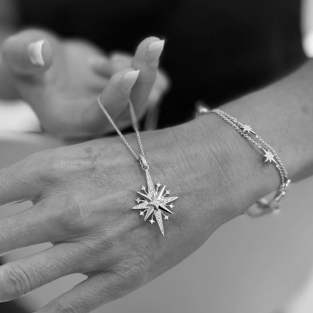 Kit Heath Céleste North Starburst Necklace