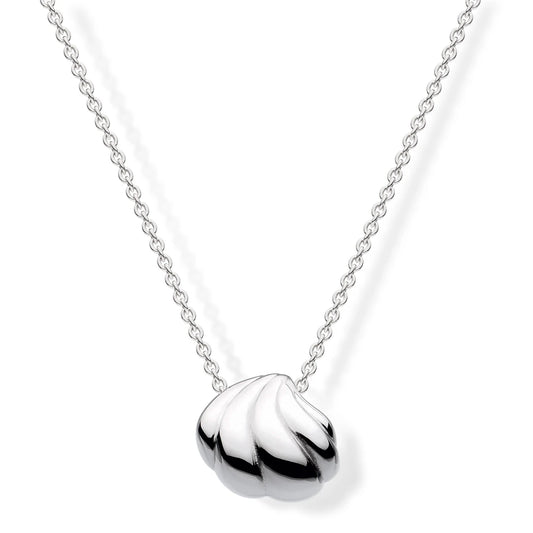 Kit Heath Sterling Silver Oceane Shell Echo Rounded Necklace