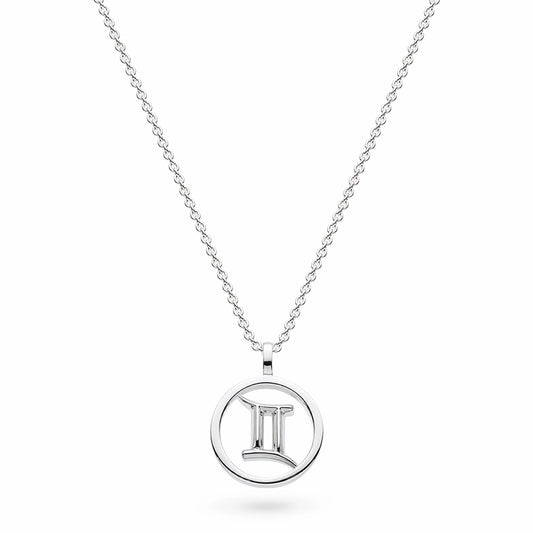Kit Heath Celeste Gemini Zodiac Sterling Silver Necklace