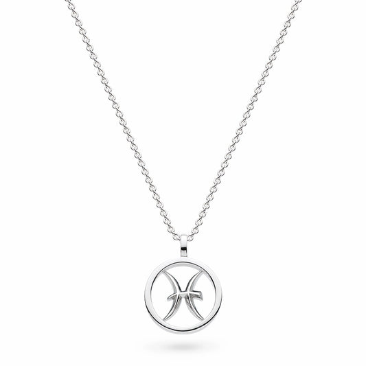 Kit Heath Celeste Pisces Zodiac Sterling Silver Necklace