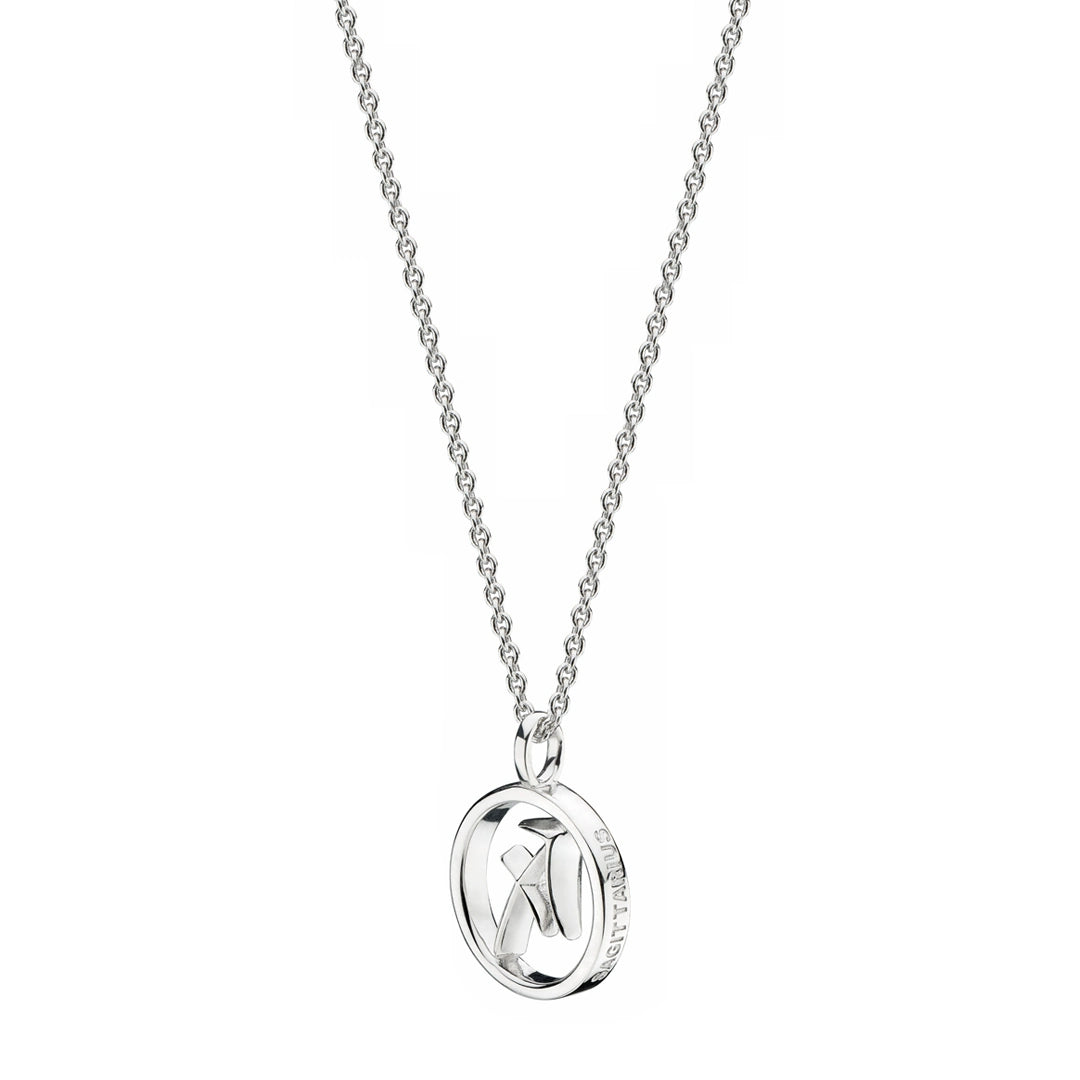 Kit Heath Celeste Sagittarius Zodiac Sterling Silver Necklace