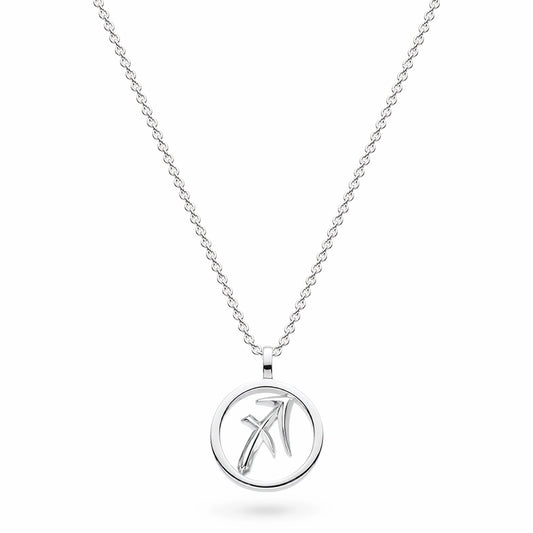 Kit Heath Celeste Sagittarius Zodiac Sterling Silver Necklace