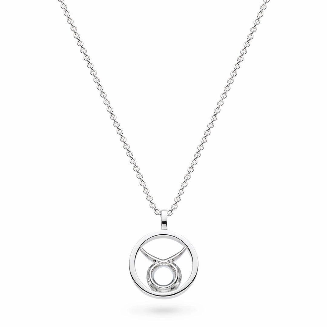 Kit Heath Celeste Taurus Zodiac Sterling Silver Necklace