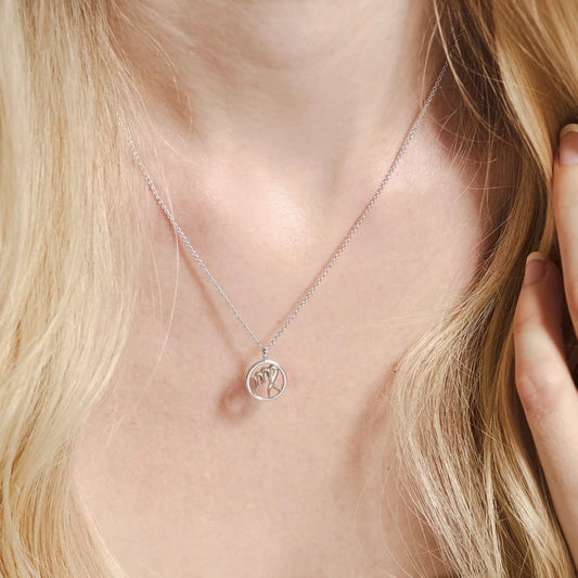 Kit Heath Celeste Virgo Zodiac Sterling Silver Necklace Kit Heath Celeste Virgo Zodiac Sterling Silver Necklace