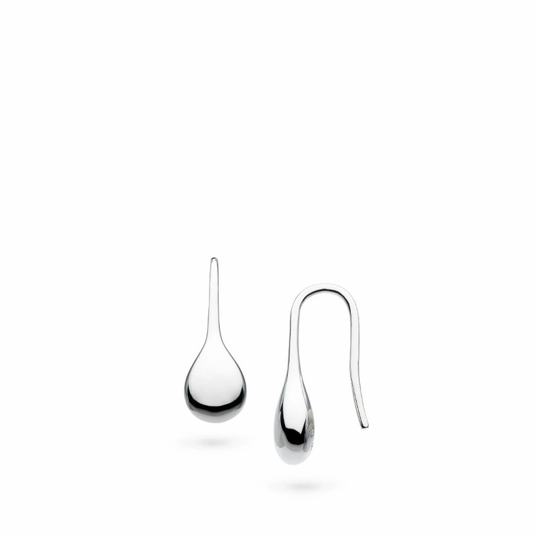 Kit Heath Coast Pebble Smooth Mini Hook Drop Earrings