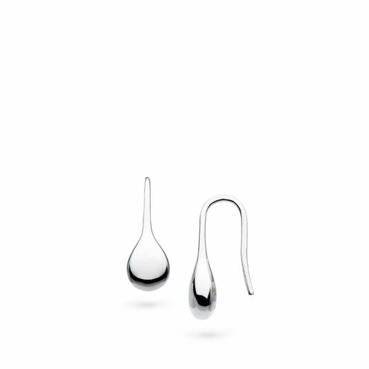 Kit Heath Coast Pebble Smooth Mini Hook Drop Earrings